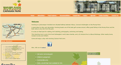 Desktop Screenshot of howlongcaravanpark.com.au